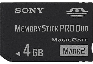 SONY microSD PRO Duo 4Go - Carte mémoire flash  (4 GB, 160, Noir)