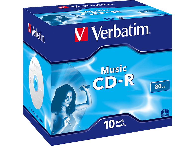 VERBATIM 43365 CD-R 10er CD-R Jewelcase