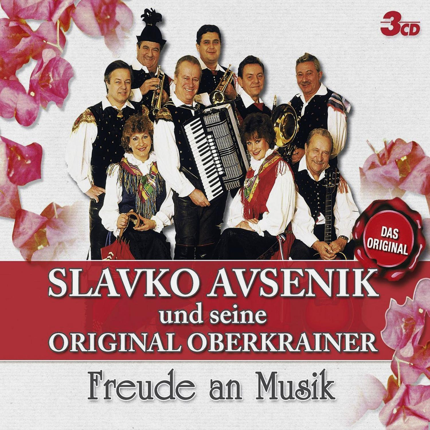 CD-Cover mit einer Gruppe von Leuten mit Instrumenten und Text.