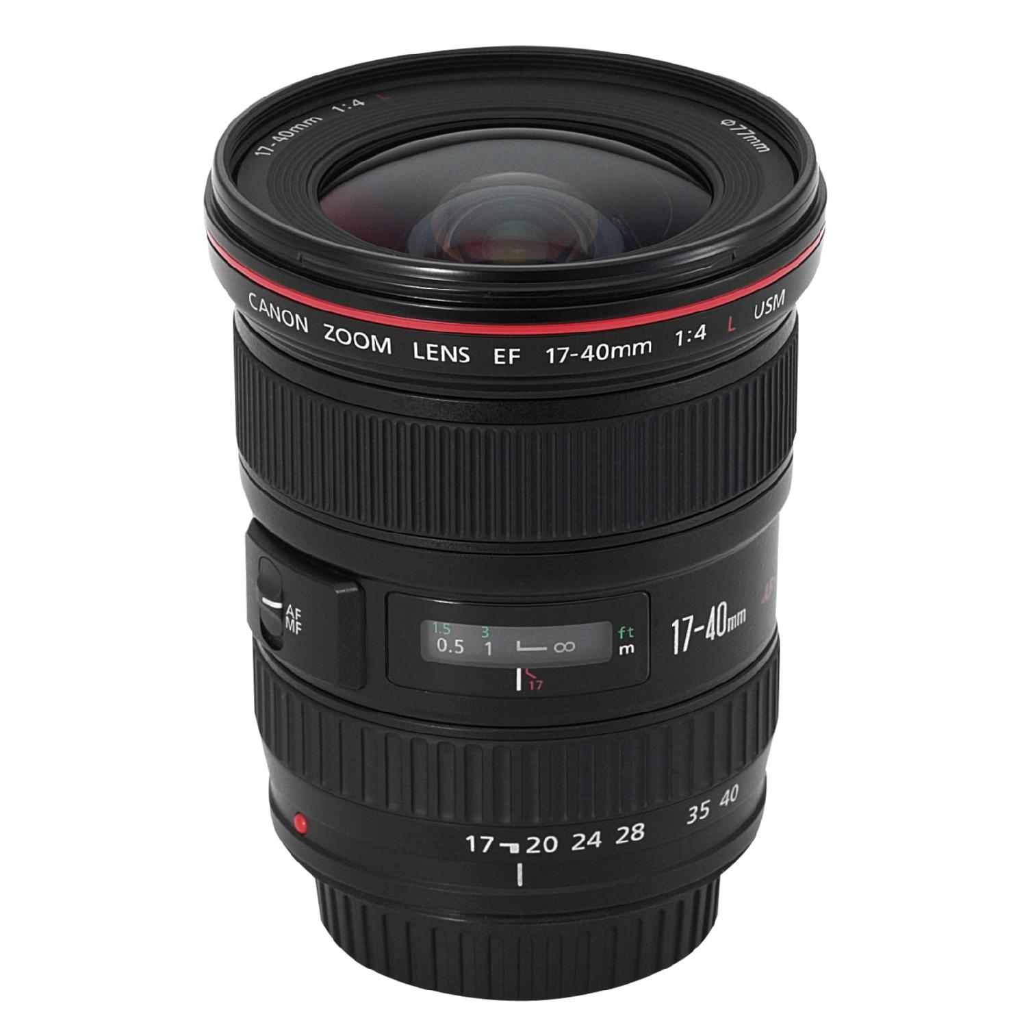 Objetivo - Canon EF 17-40 mm, f/4 L USM