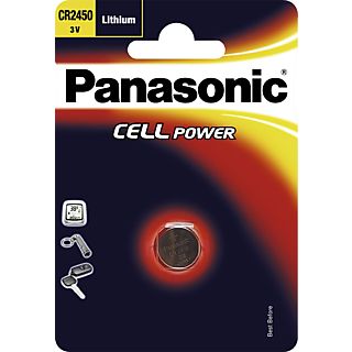Pila - Panasonic CR 2450/1 BP, Litio, 3V