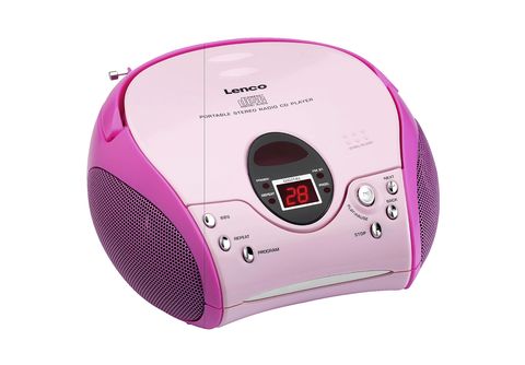 Radiorecorder LENCO SCD-24 Pink Radiorecorder, | MediaMarkt