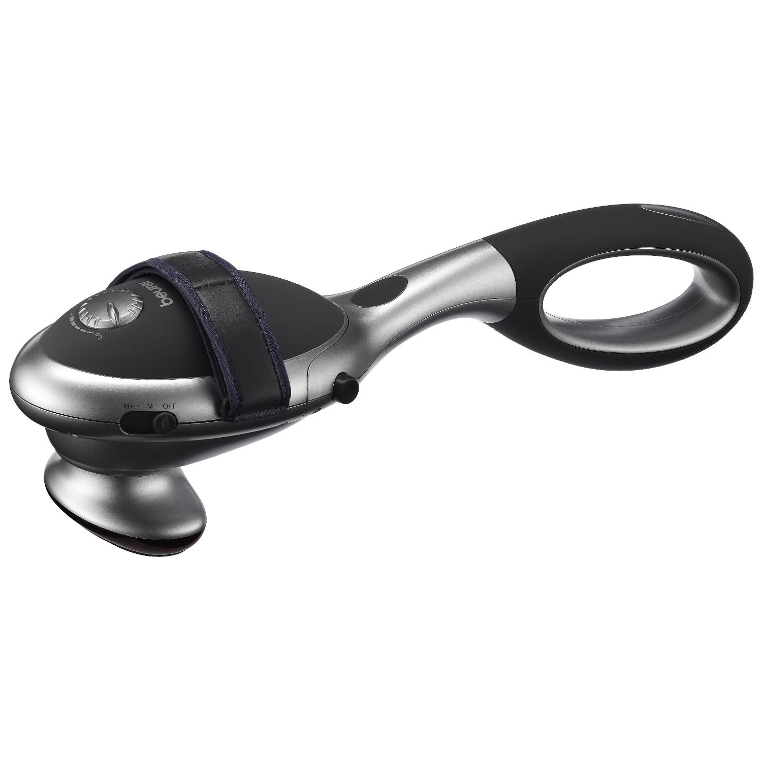 Masajeador - Beurer MG 70, Para el cuerpo, Golpeteo y calor por infrarrojos, 2 accesorios