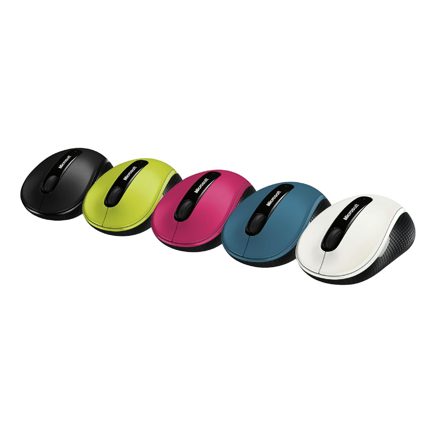 MICROSOFT Wireless Mobile Mouse 4000 Funkmaus, Graphite/Grau