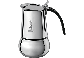 BIALETTI KITTY 4TZ Moka Express Induction - Espressokocher (Silber)