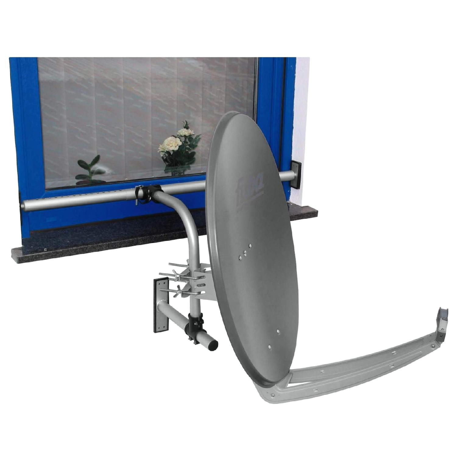 HAMA Easy Mount - Fensterhalter (Silber)