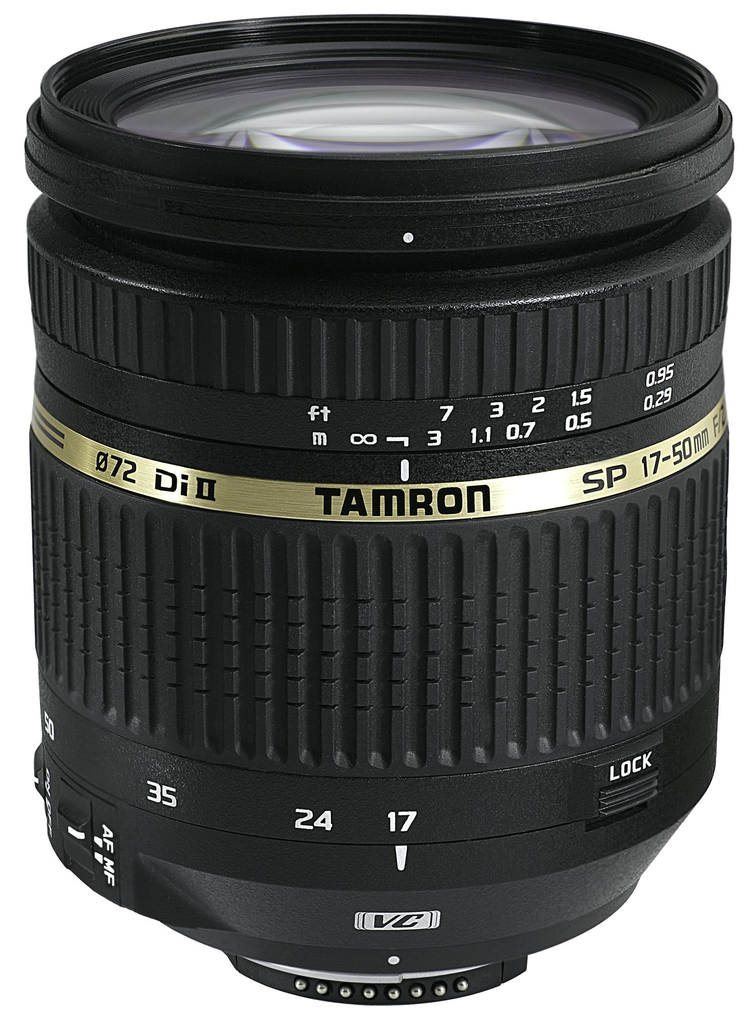 mm SP mm SP Di 17 TAMRON II, f/2.8 - Canon EF-Mount, (Objektiv für Schwarz) 50