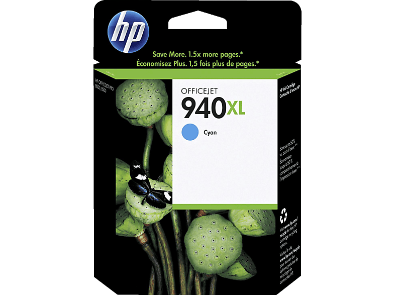 HP NR 940 XL Inktjet Cyaan (C4907AE)