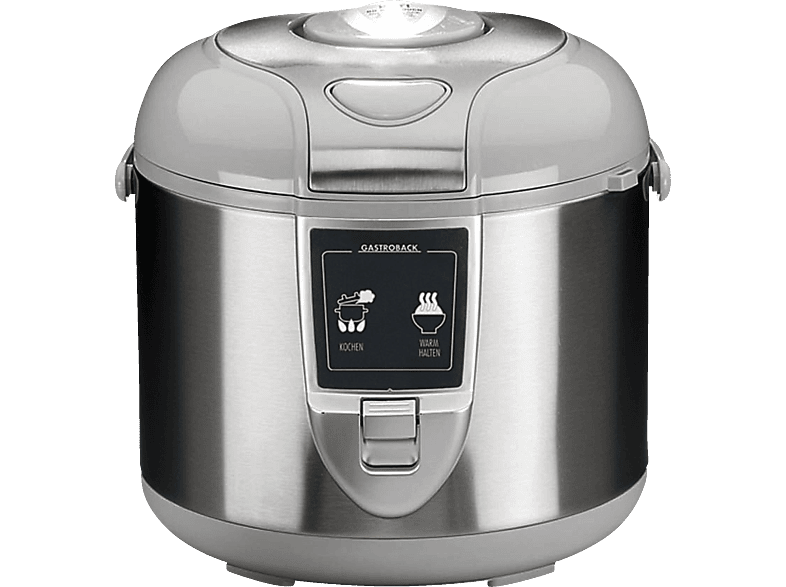 GASTROBACK 42518 Reiskocher (700 Watt, Silber)