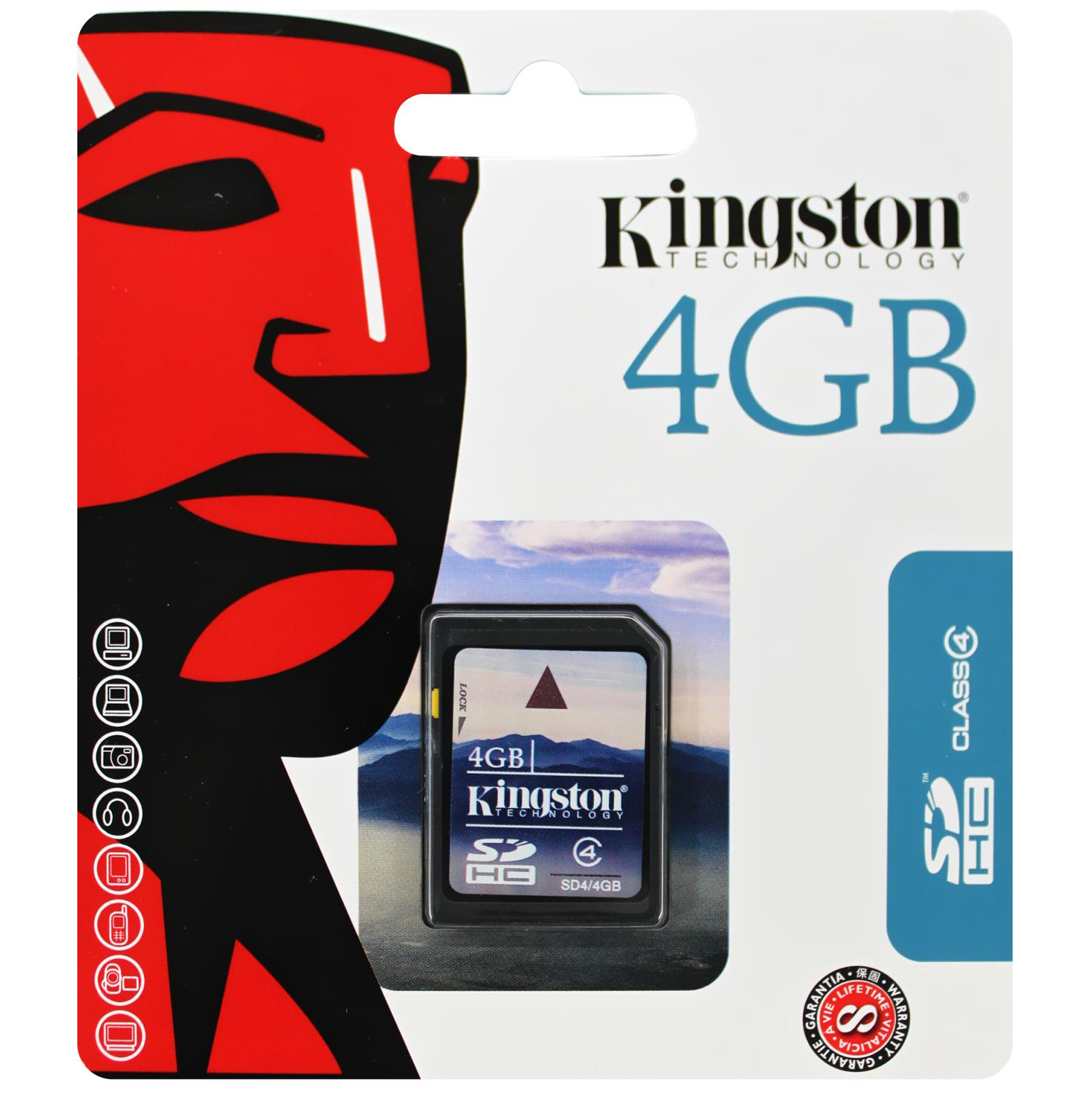 SD 4/4 GB-SDHC-CARD-CLASS 4