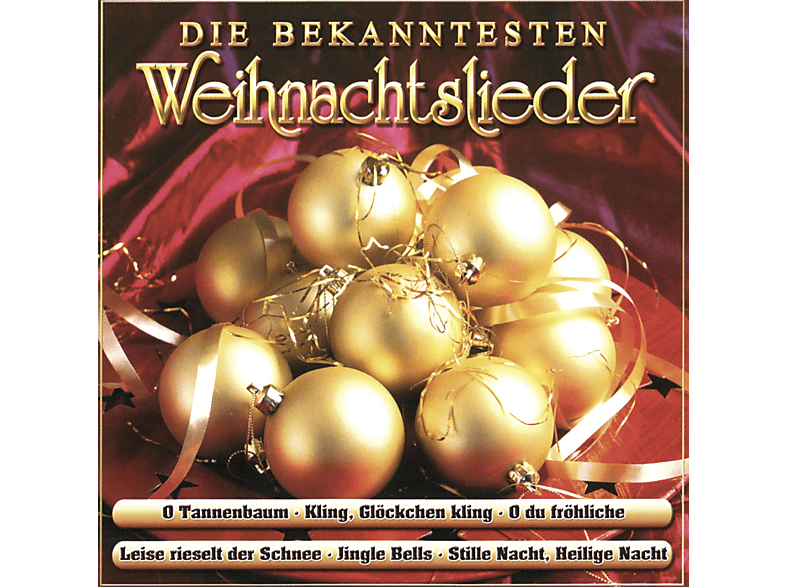 VARIOUS Die bekanntesten Weihnachtslieder [CD] online kaufen MediaMarkt