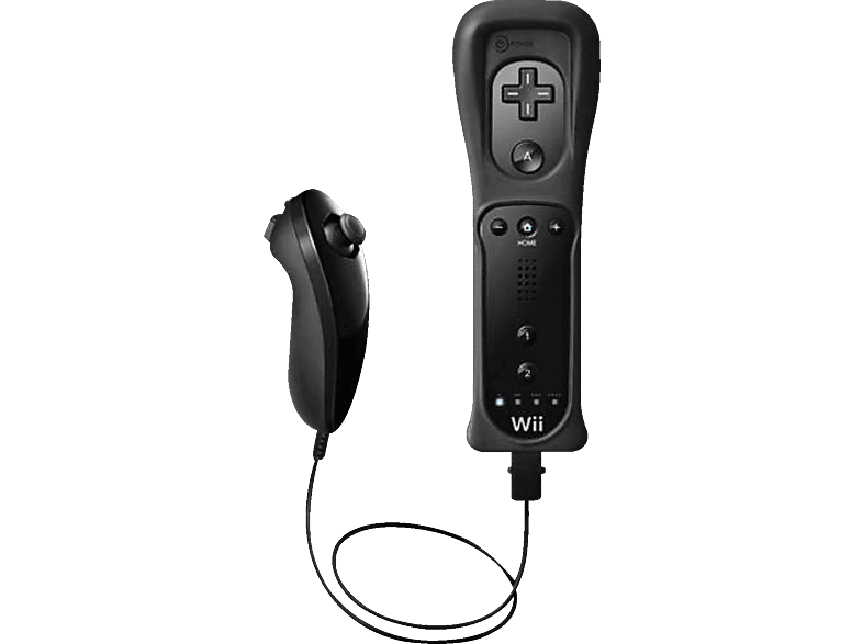 Nintendo Wii Nunchuk Controller Controller Schwarz Mediamarkt