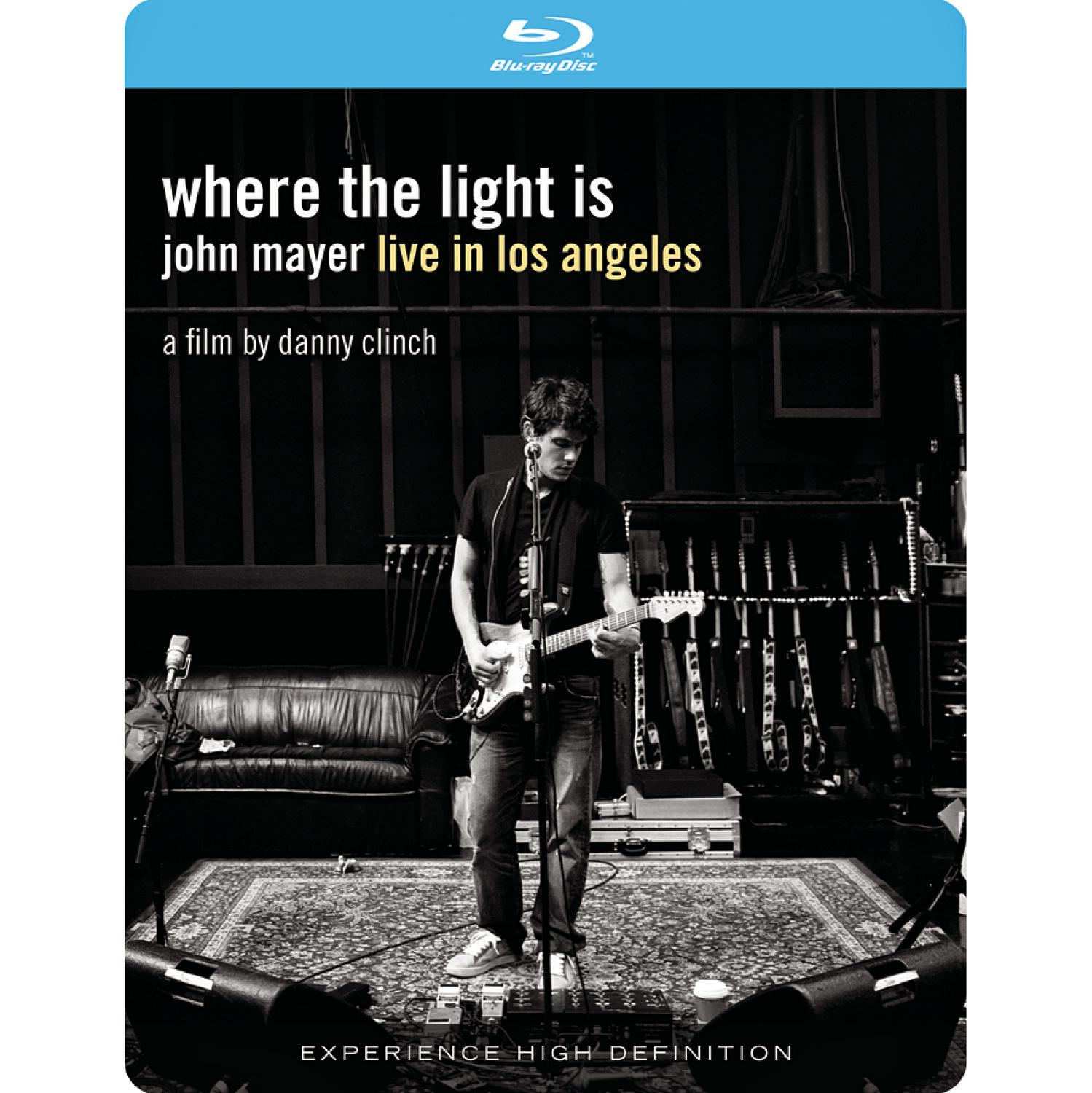 John Mayer WHERE (Blu-ray) JOHN LIVE LIGHT MAYER - IN - THE ANGELE LOS - IS