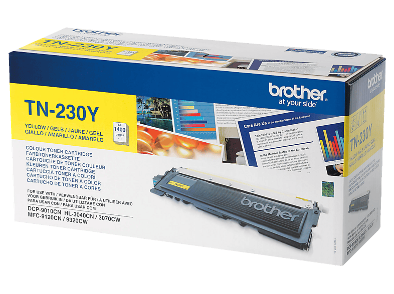 BROTHER TN230Y Yellow; Tonerpatrone — Foto 2 von 2