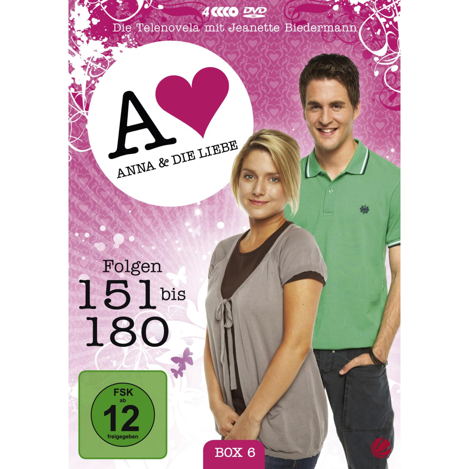 DVD-Cover mit Mann und Frau. Titel sagt Anna & Die Liebe mit einem Herzsymbol.