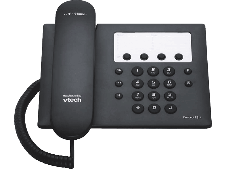 TELEKOM CONCEPT P 214 Telefon Telefon Schwarz (Mobilteile: ) kaufen ...