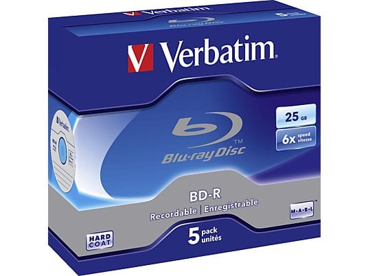 VERBATIM 43715 BD-R SL - Dischi Blu-ray vuoti