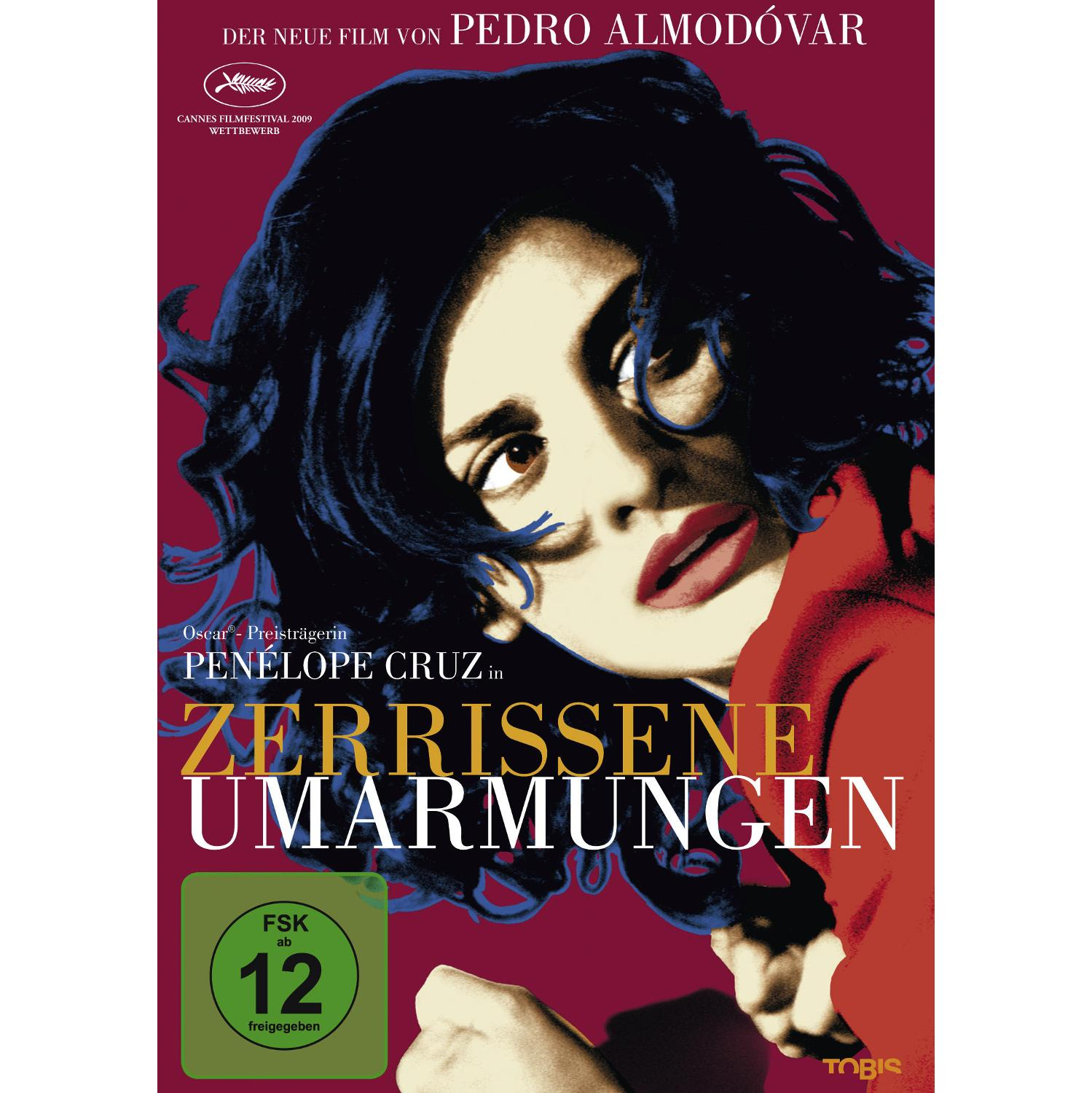 Filmposter mit Frauenkopf, rotem Text und rotem Hintergrund. Der Titel ist auf Deutsch.