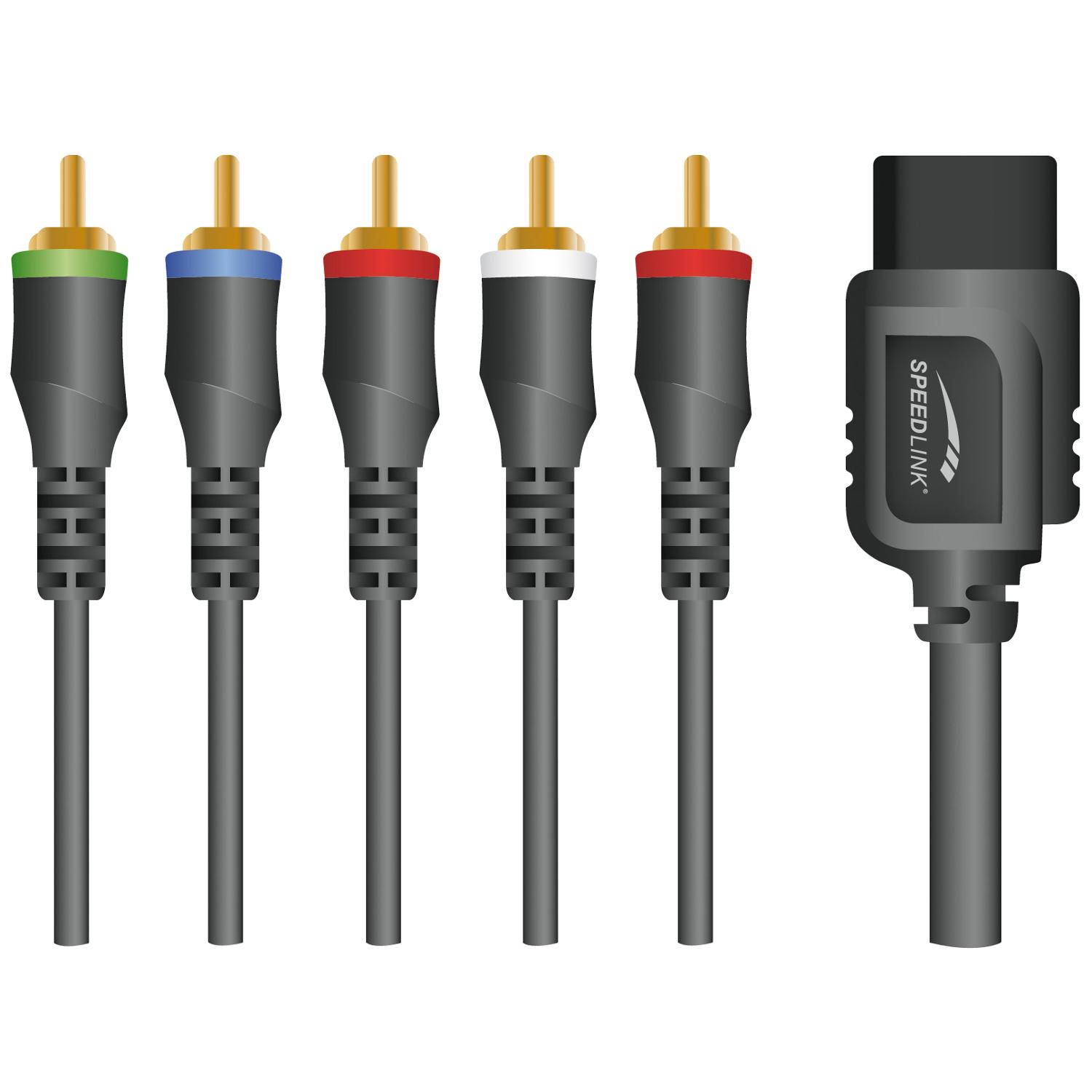 SPEEDLINK Komponentenkabel für Wii, Anschlusskabel