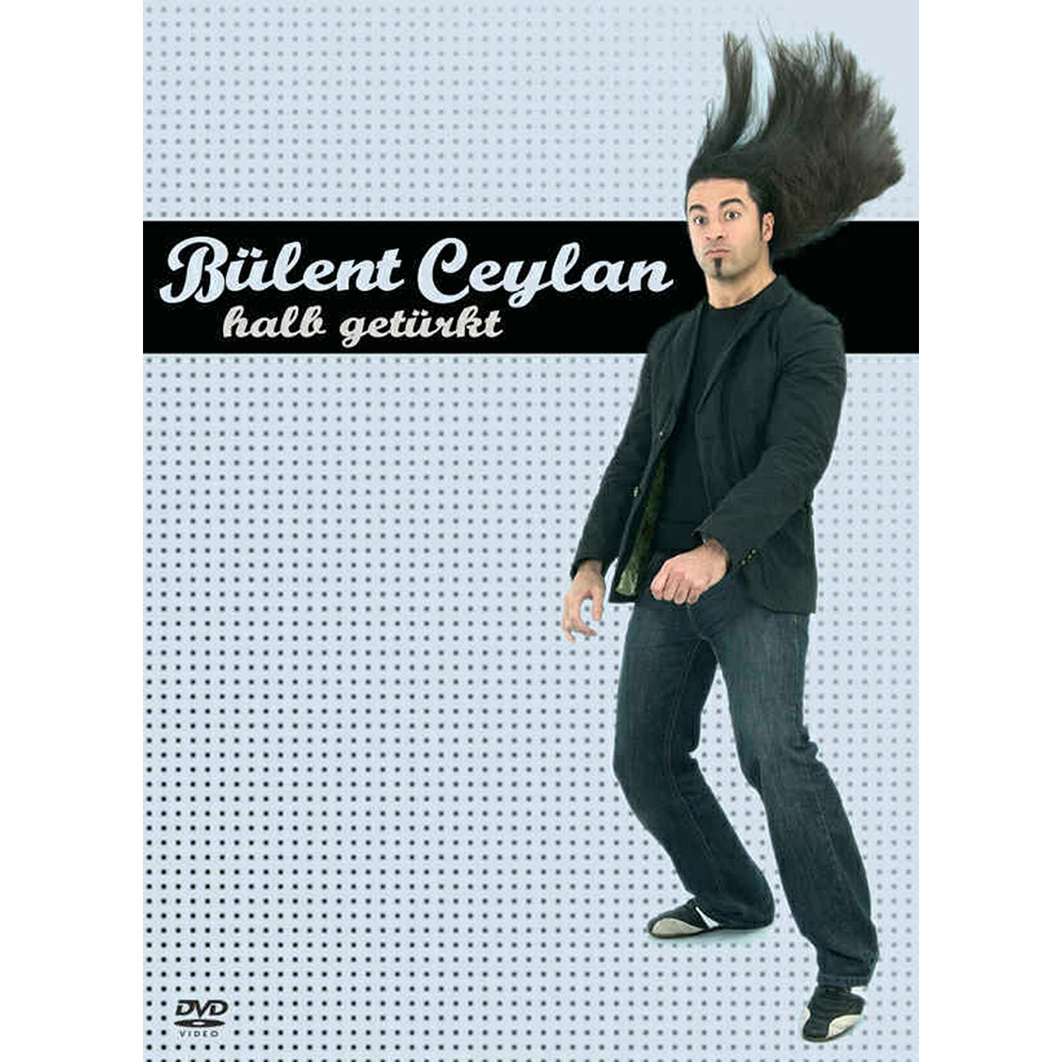 DVD-Cover: Bülent Ceylan mit langen, fliegenden Haaren.
