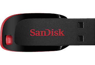 SANDISK SanDisk Cruzer Blade 32 GB - Chiavetta USB  (32 GB, Nero/Rosso)