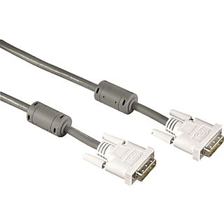 HAMA DVI-naar-DVI-kabel Single-link 3 sterren 1,8m