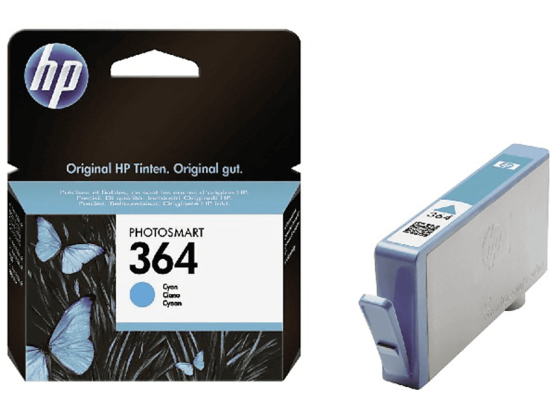 HP 364 Tintenpatrone Cyan (CB318EE)