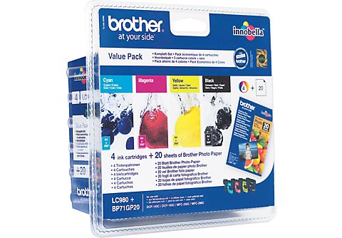 BROTHER LC-980 Value Pack