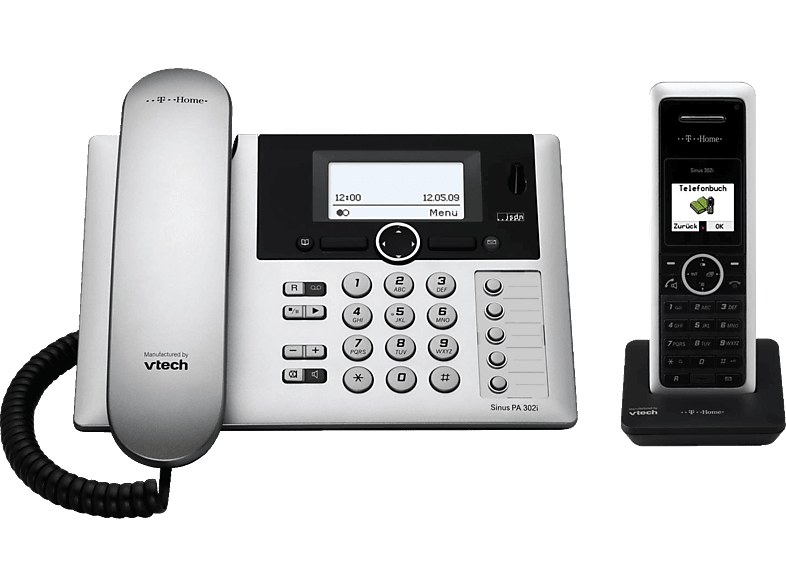 TELEKOM SINUS PA 302I PLUS 1 Schnurlostelefon mit Anrufbeantworter