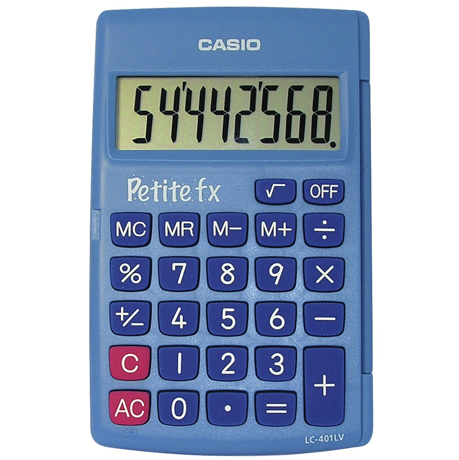 Taschenrechner LC-401LV-BU CASIO