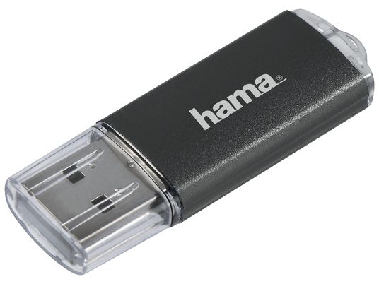 HAMA FlashPen - USB-Stick  (16 GB, Schwarz)