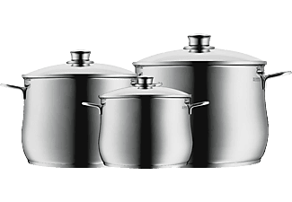 WMF Batterie de cuisine, 3 pièces Diadem Plus - Lot de 3 casseroles