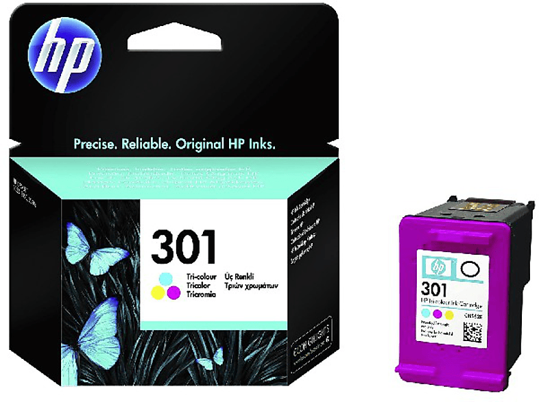 HP Nr 301 Cyan - Magenta Jaune