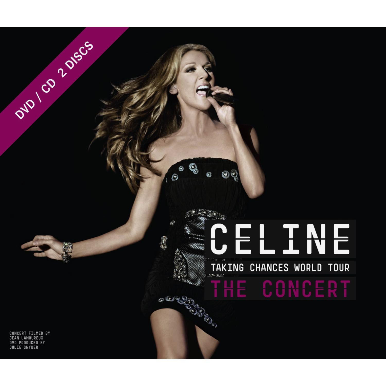 Céline Dion - TAKING CHANCES WORLD TOUR - THE CONCERT  - (DVD + CD)
