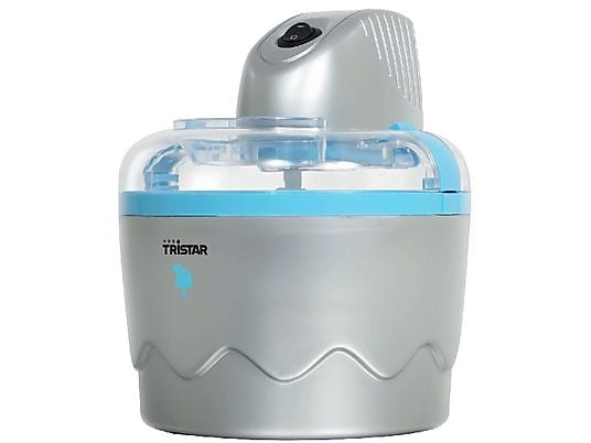 TRISTAR YM-2603 ICE CREAM MAKER 0.8L - Eismaschine (Silber)