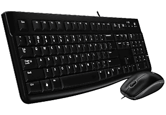 LOGITECH MK120 USB Kablolu Tam Boyutlu Türkçe Q Klavye Mouse Seti  - Siyah_3