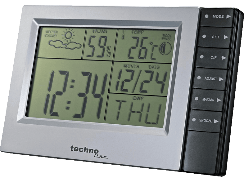 TECHNOLINE WS 9121 Wetterstation | Wetterbeobachtung