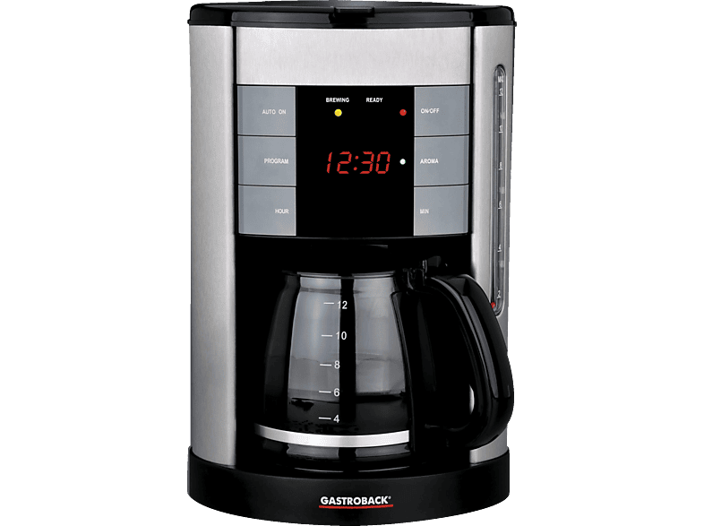 GASTROBACK 42703 Design Coffee Aroma Plus Kaffeemaschine Edelstahl