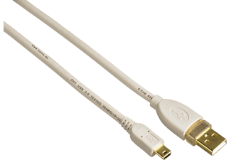 HAMA Mini-USB-kabel 3 sterren 1.8m
