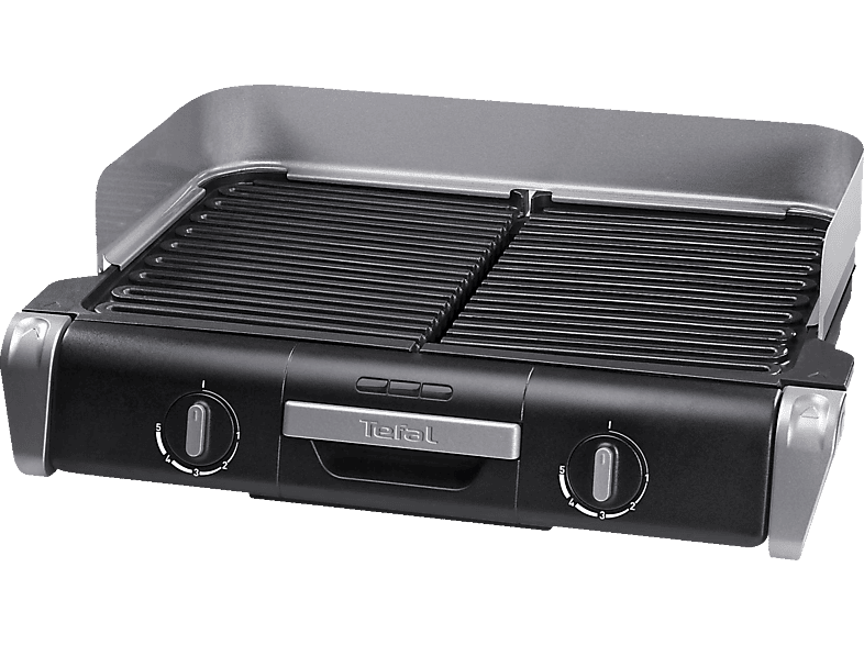 (2400 MediaMarkt Schwarz 8000 TG Elektrogrill, Elektrogrill Watt) Family 2400 | TEFAL BBQ