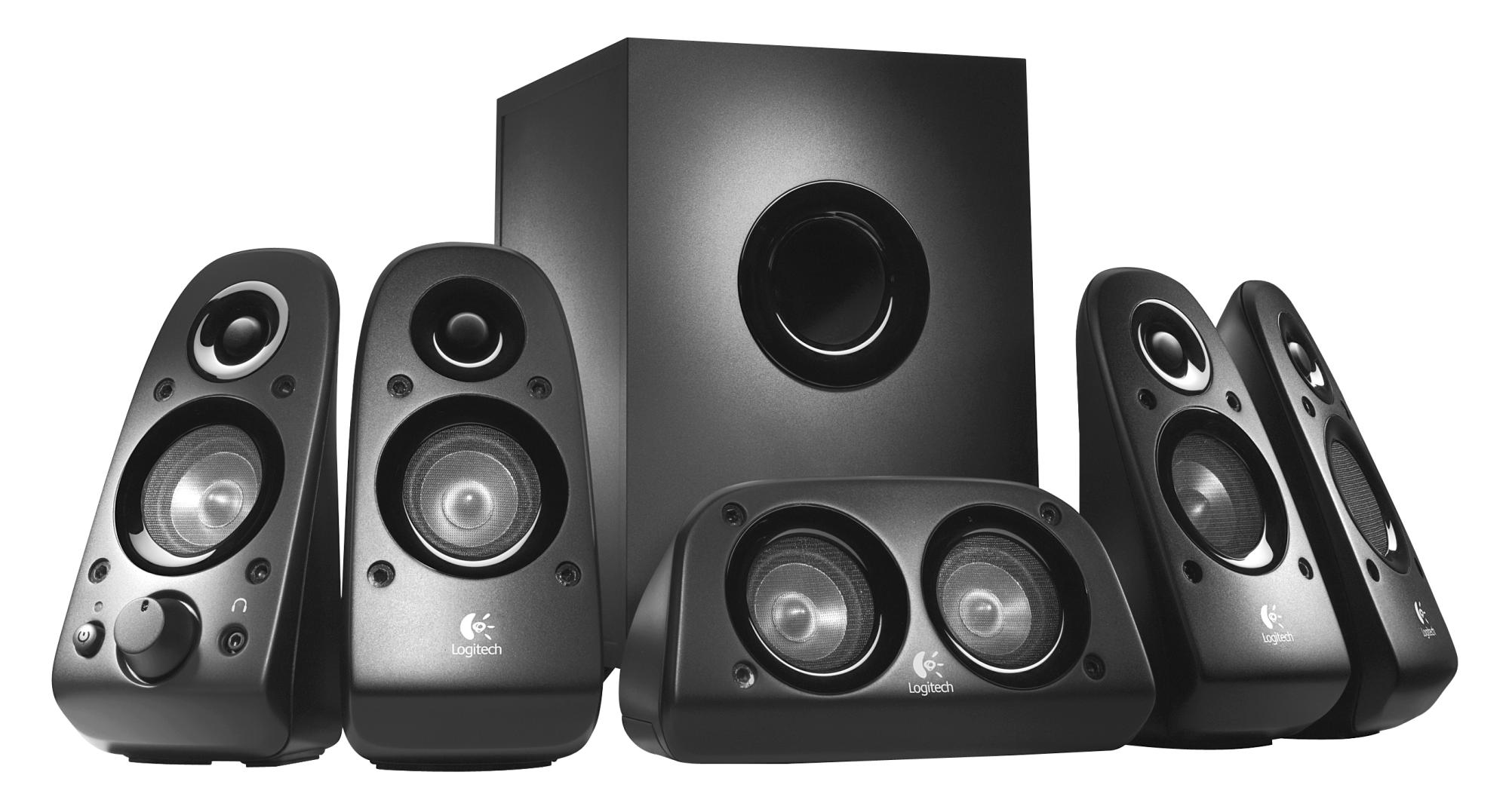 LOGITECH 75W RMS 5+1 Hoparlör Siyah