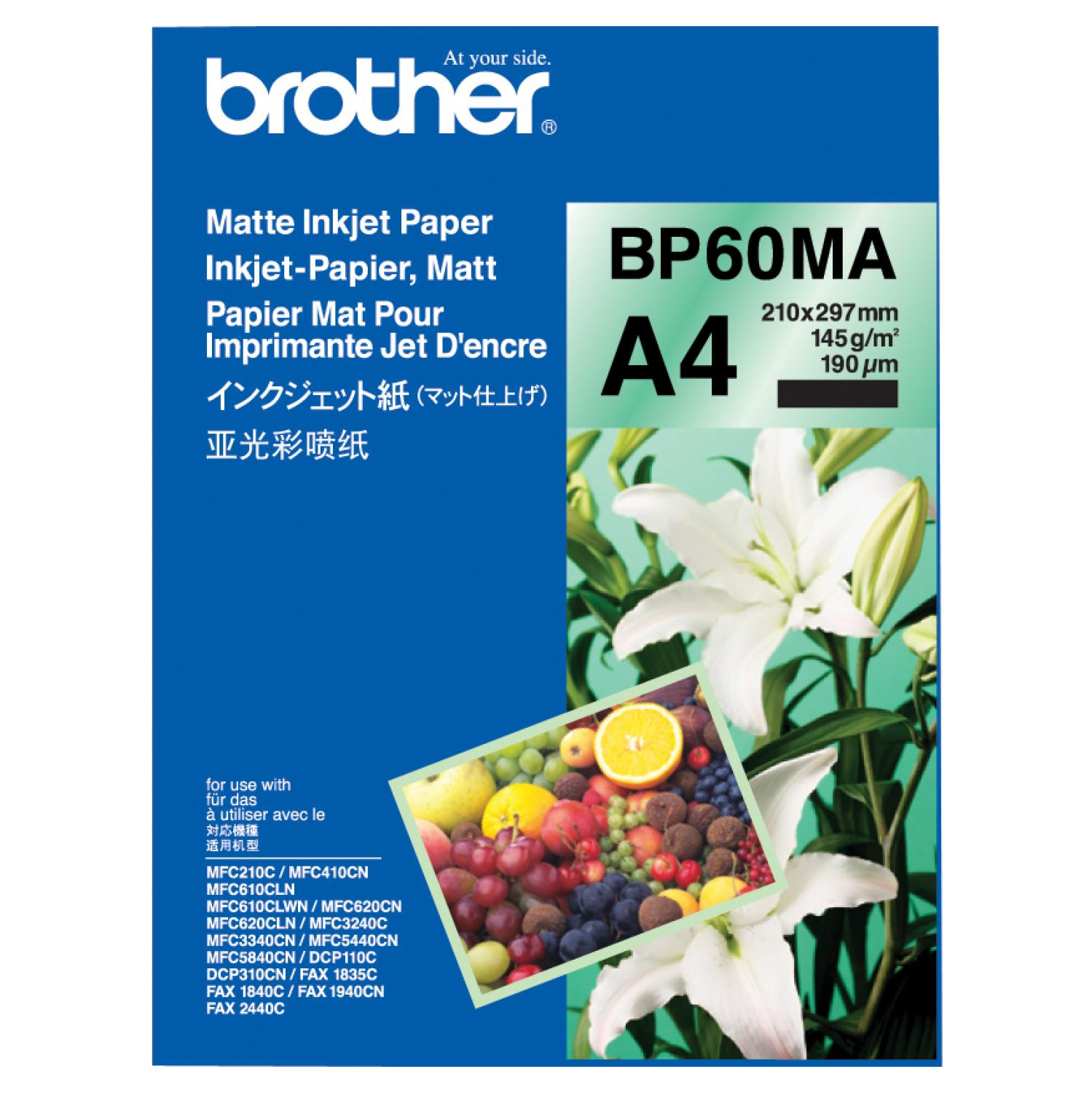 BROTHER A4 Papier Inkjet BP60MA