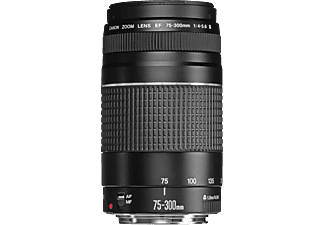 Canon Ef Iii 75 Mm 300 Mm F 4 5 6 Ef Objektiv Fur Canon Ef Mount Schwarz Mediamarkt
