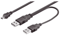 45290 USB 2.0 Y KABEL 1M