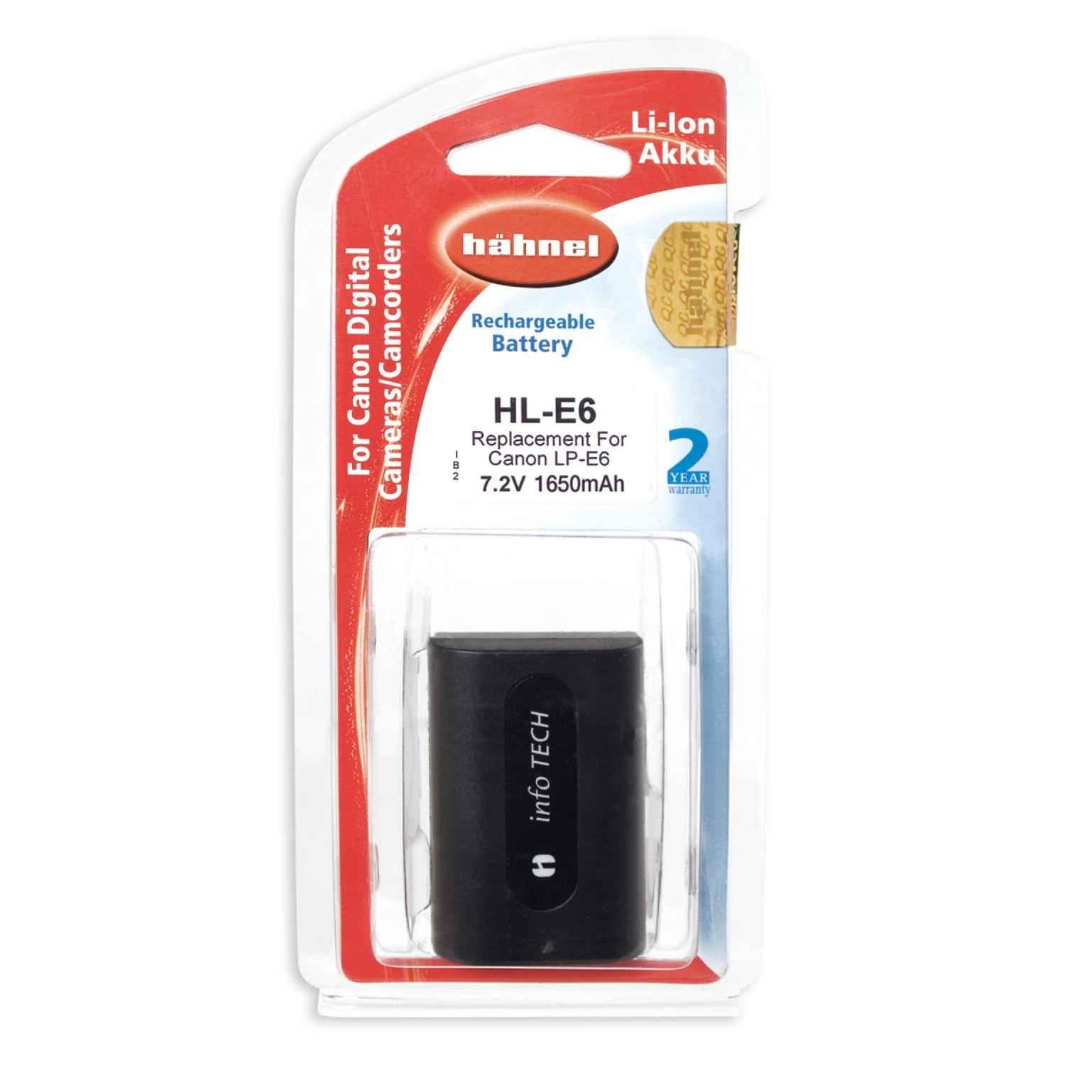 Qualitätsakku für Canon LP-E6