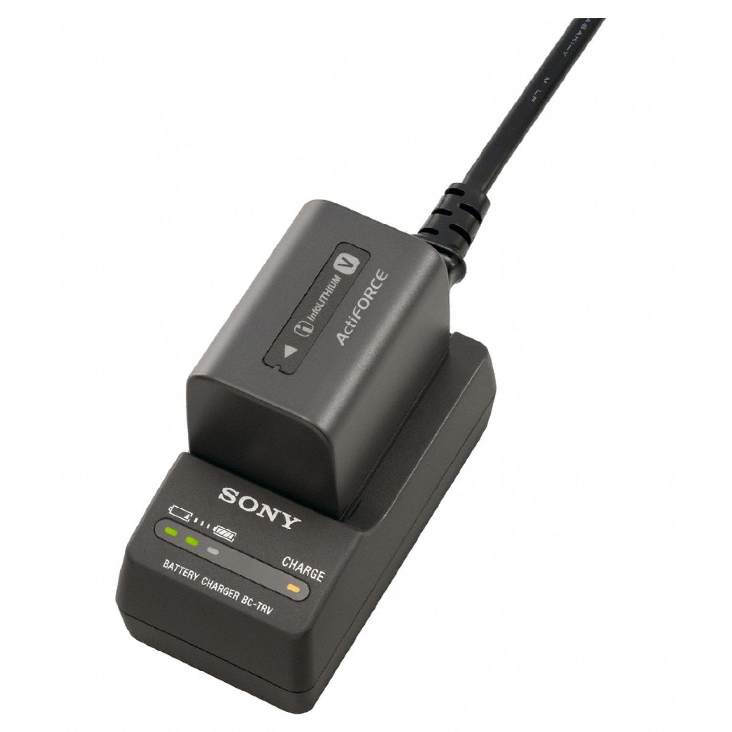 SONY BC-TRV, Ladegerät, Schwarz
