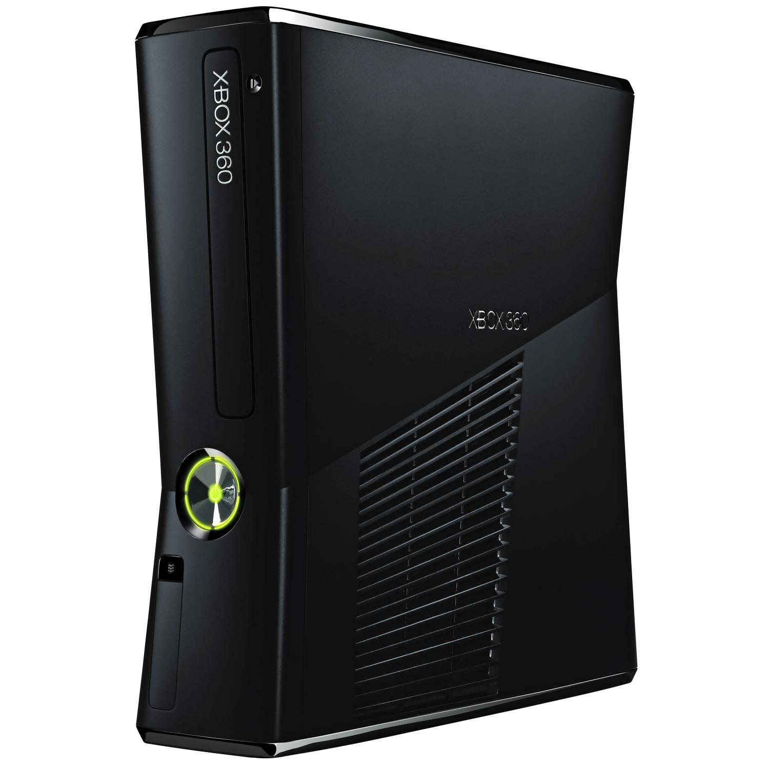 MICROSOFT XB360 Slim 250 GB Spielkonsole, mattschwarz