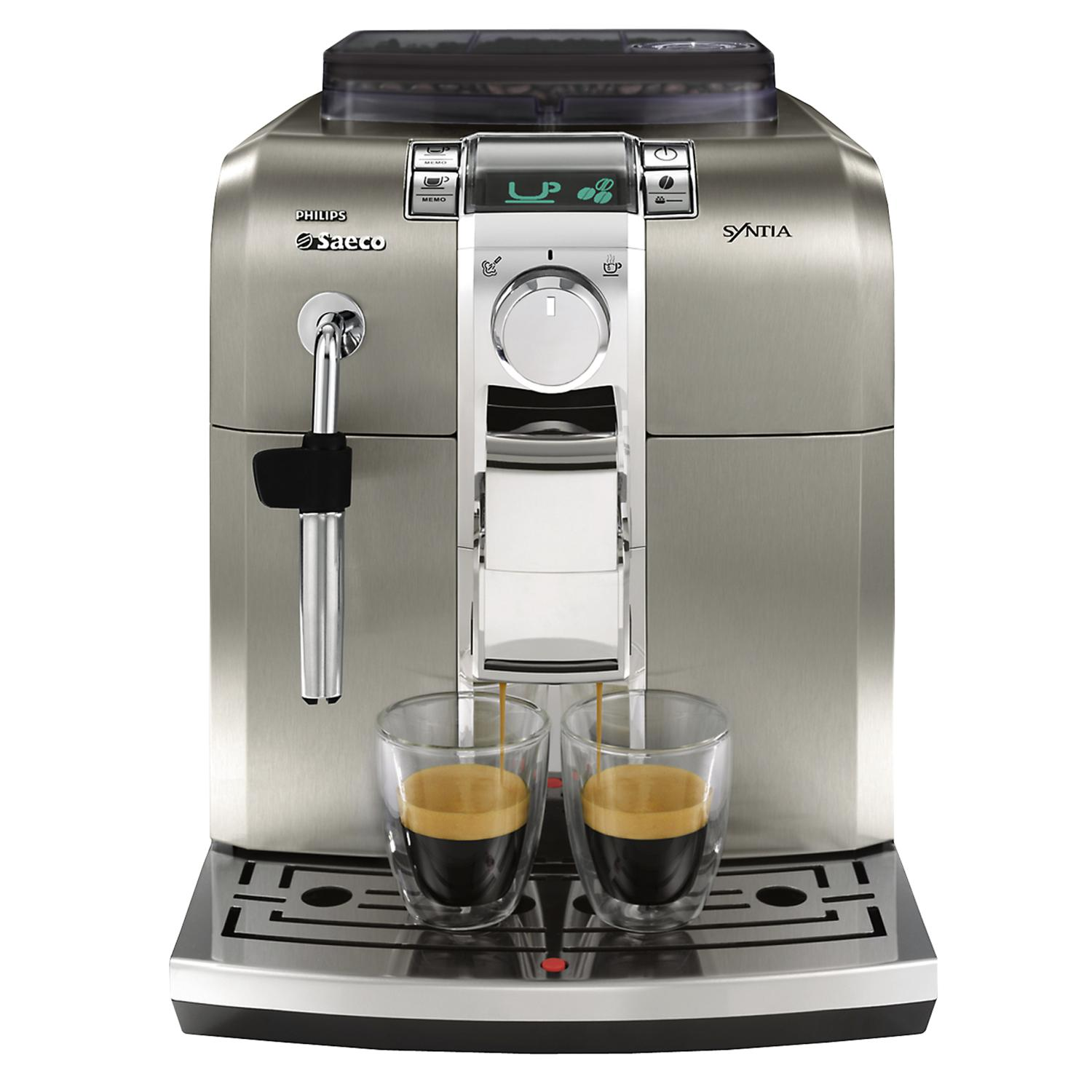 Cafetera superautomática - Saeco HD8836/11 PSA Presión de 15 bares, Sistema Thermo-Block,