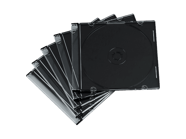 HAMA 11432 CD-Slim-Box, 20er-Pack, Schwarz, Vorratspack; Leerhülle — Foto 2 von 2