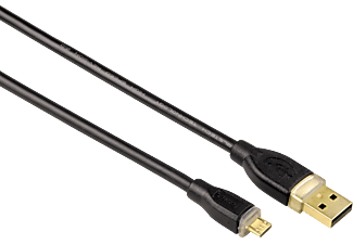 fiets Elektronisch Valkuilen HAMA Micro-USB-kabel verguld 3 sterren 1,8m kopen? | MediaMarkt